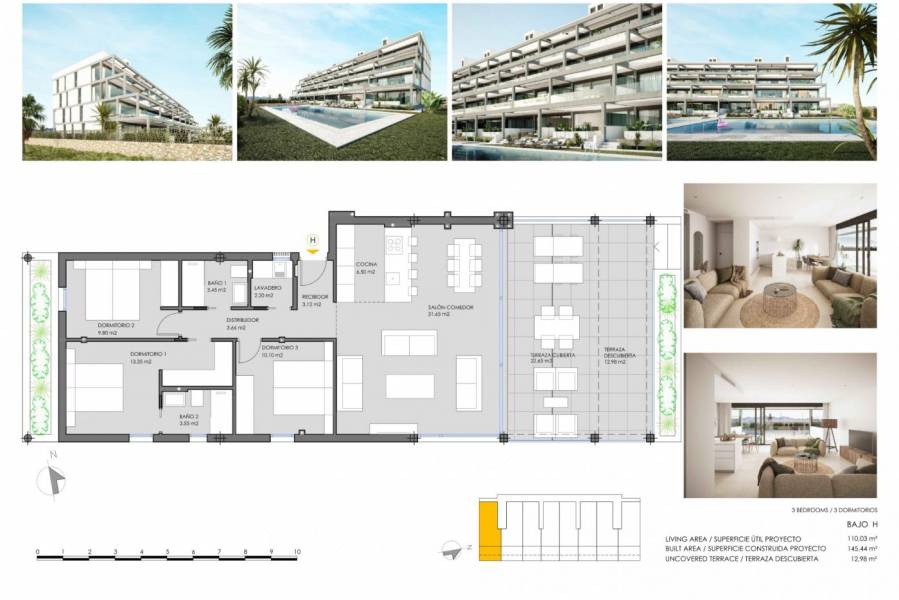 Nieuwbouw - Appartement - Cartagena - Mar de Cristal