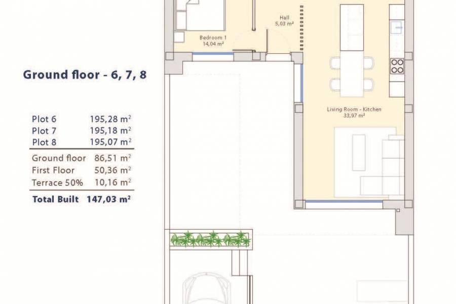 Nieuwbouw - Detached - Los Dolores - Pueblo