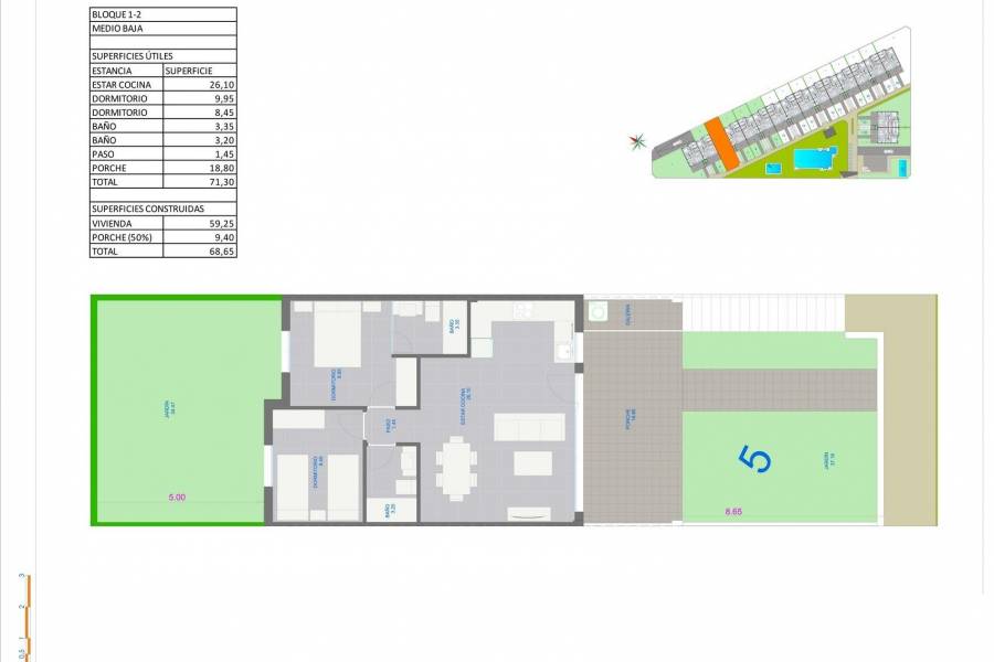 Nueva construcción  - Apartamento - Pilar de la Horadada - pueblo