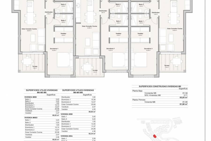 Nueva construcción  - Apartamento - Mojacar - Playa De Macenas