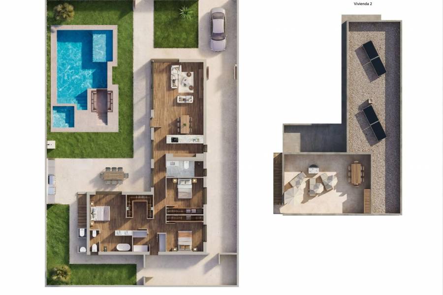 New Build - Detached - Sucina - pueblo