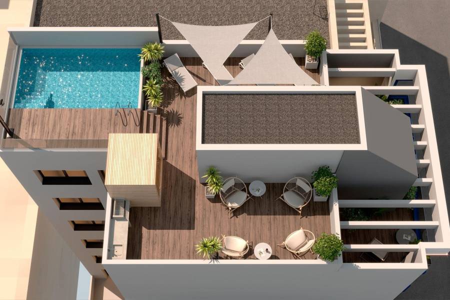Nueva construcción  - Apartamento - Torrevieja - Playa del Acequión