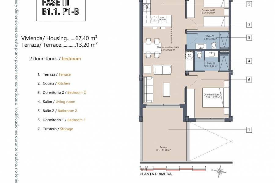 Nueva construcción  - Apartamento - Los Alcázares - La Serena Golf