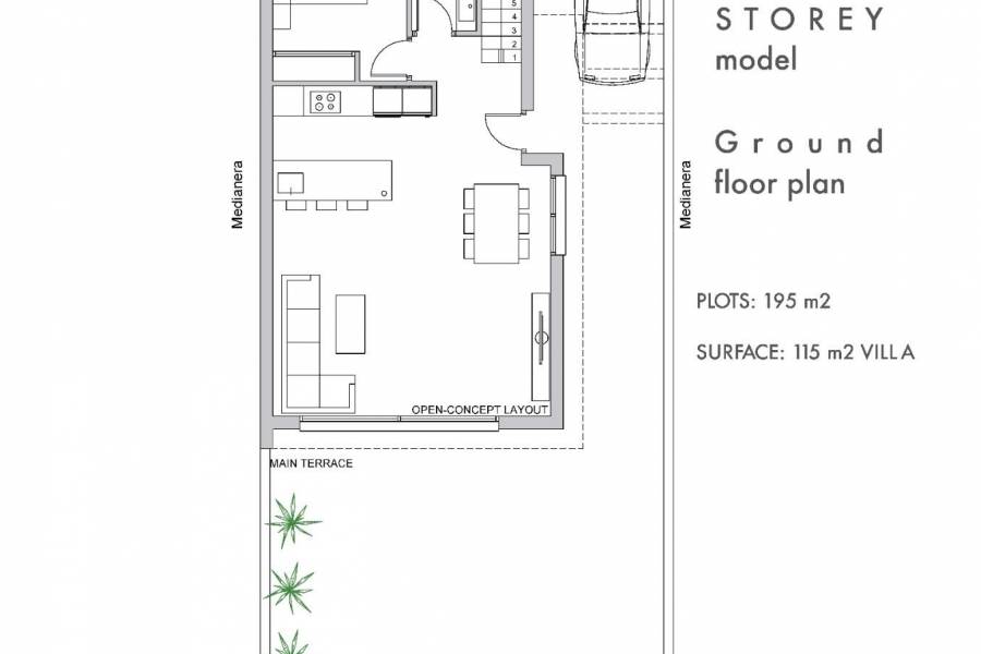 Nieuwbouw - Detached - Los Alcázares - Serena Golf