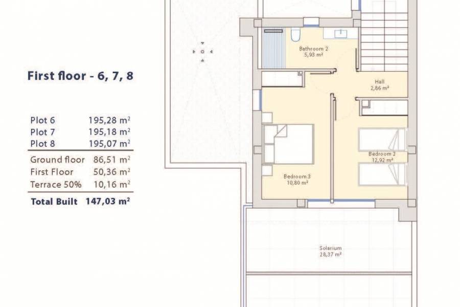 Nieuwbouw - Detached - Los Dolores - Pueblo