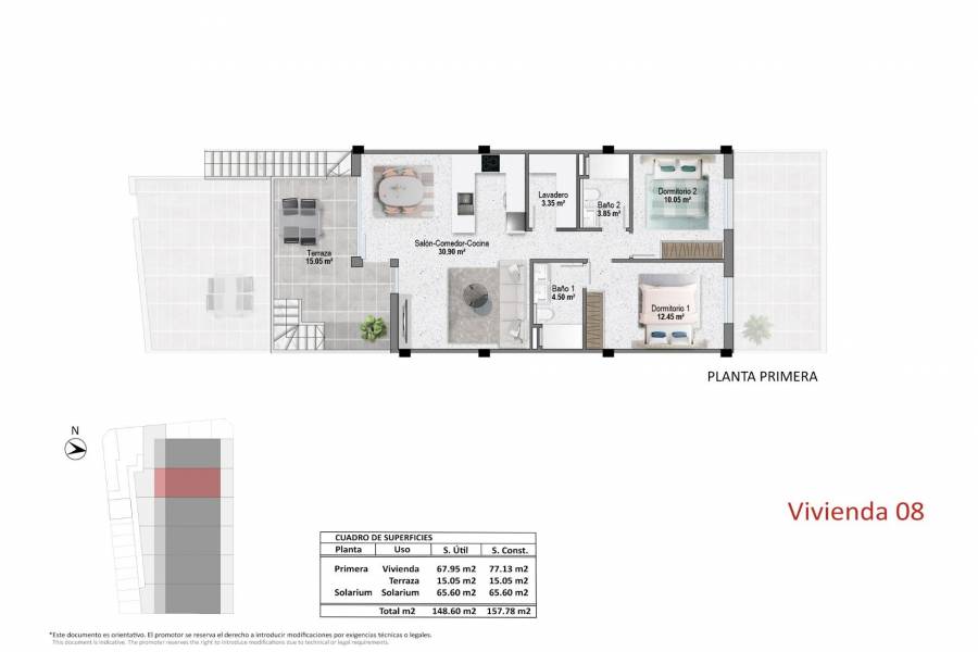 Nueva construcción  - Apartamento - Pilar de la Horadada - pueblo