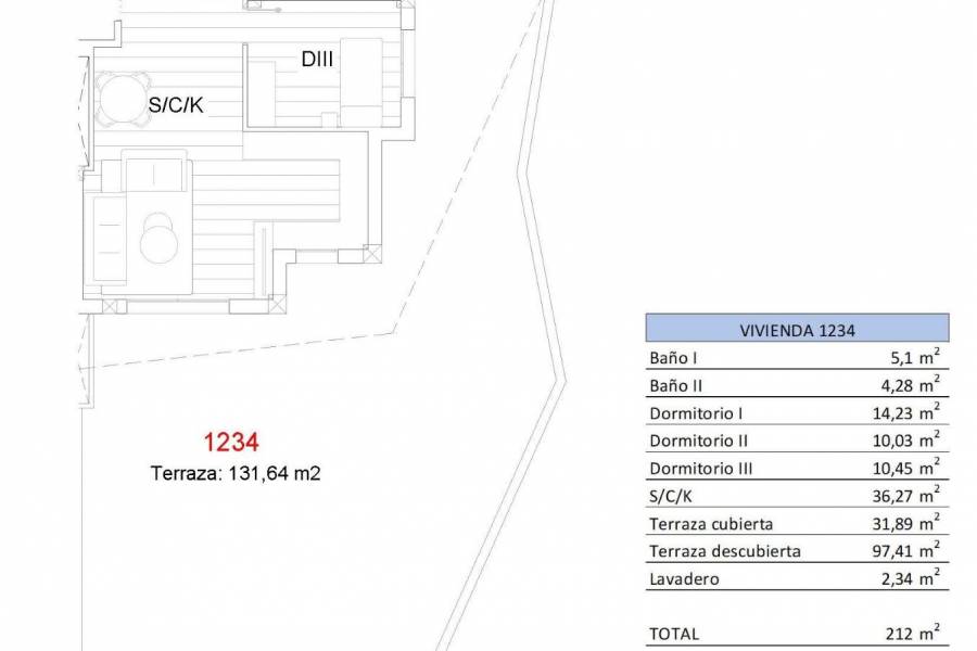 New Build - Apartment - San Miguel de Salinas - Pueblo