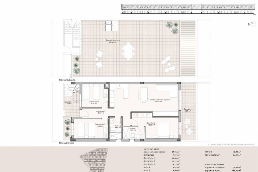 Nieuwbouw - Penthouse - Pulpi - Aguilón Golf