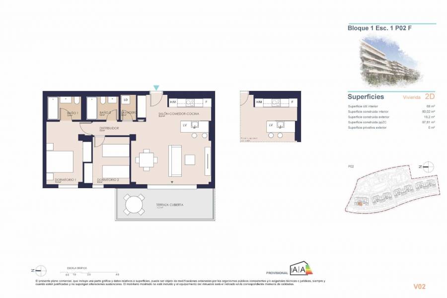 Nieuwbouw - Appartement - Denia - Playa de La Almadraba