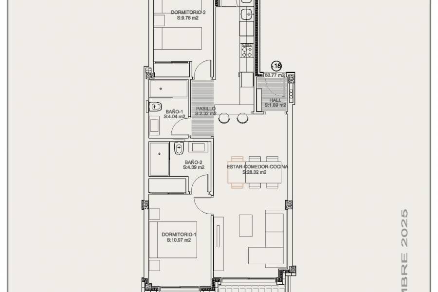 Nieuwbouw - Appartement - Torrevieja - Torrejón