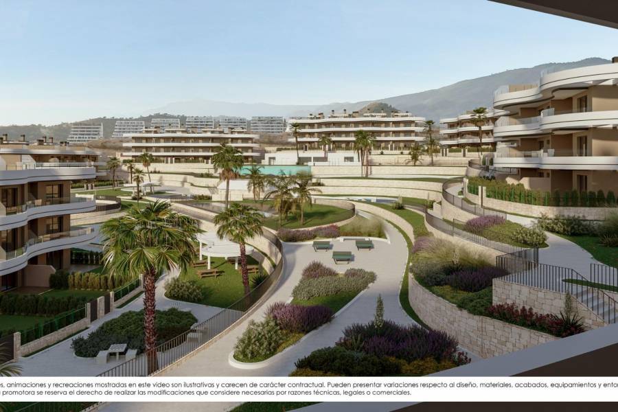 Nueva construcción  - Atico - Finestrat - Campana Garden