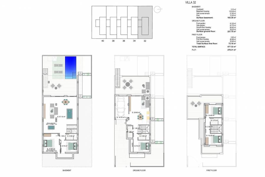 New Build - Detached - Los Alcázares - Serena Golf