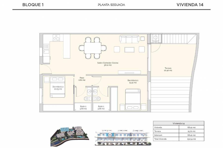 New Build - Penthouse - Finestrat - Golf Piug Campana