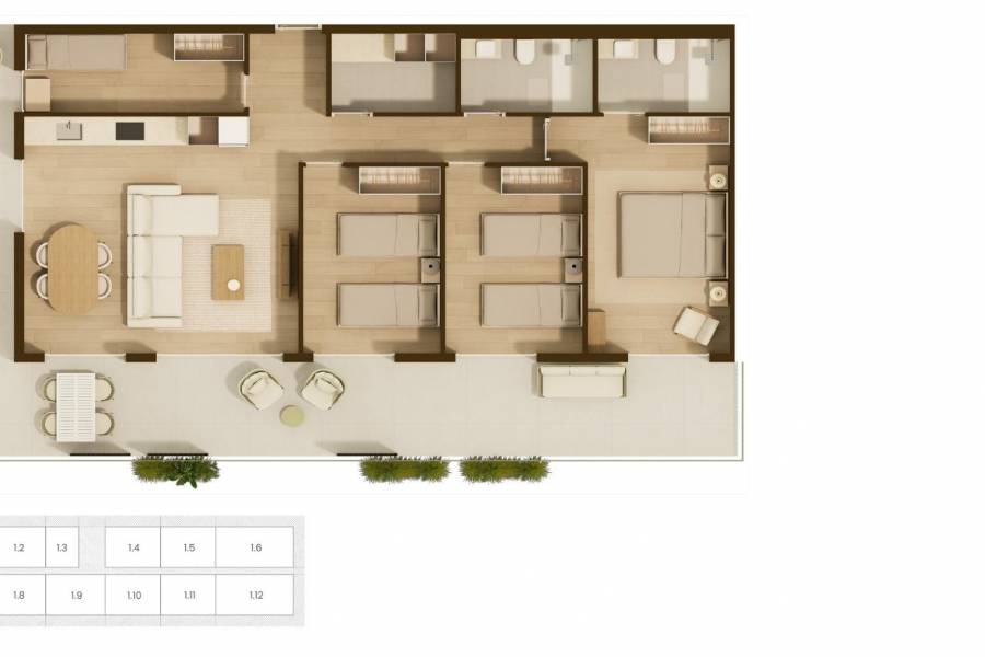 Nueva construcción  - Apartamento - Moncofa - Playa de Moncofa