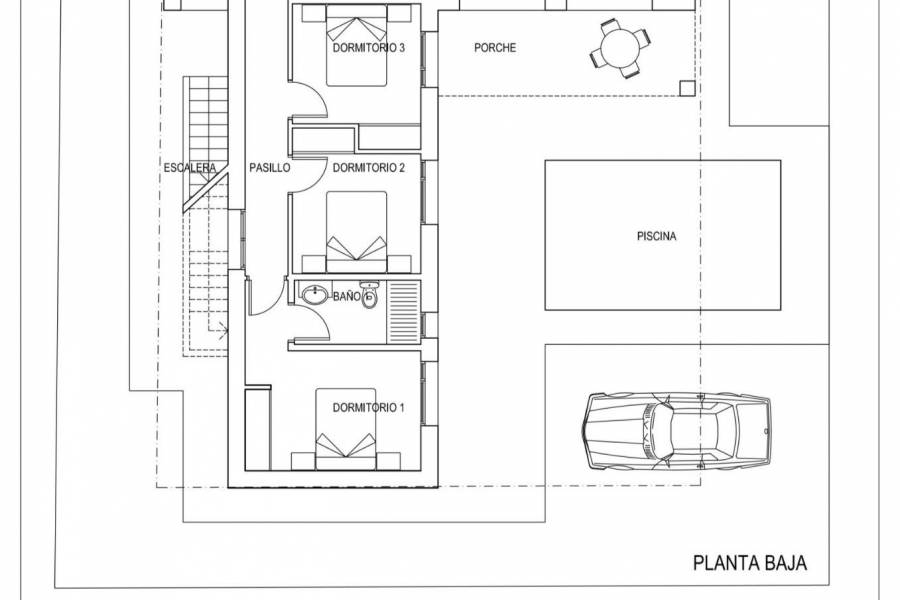 Nieuwbouw - Detached - Pinoso - Campo