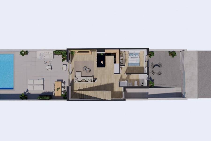 Nueva construcción  - Adosado - Los Alcázares - Serena Golf