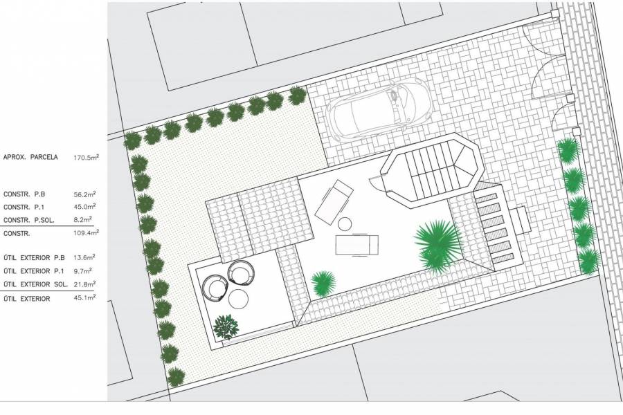 Nueva construcción  - Chalet - San Fulgencio - El Oasis