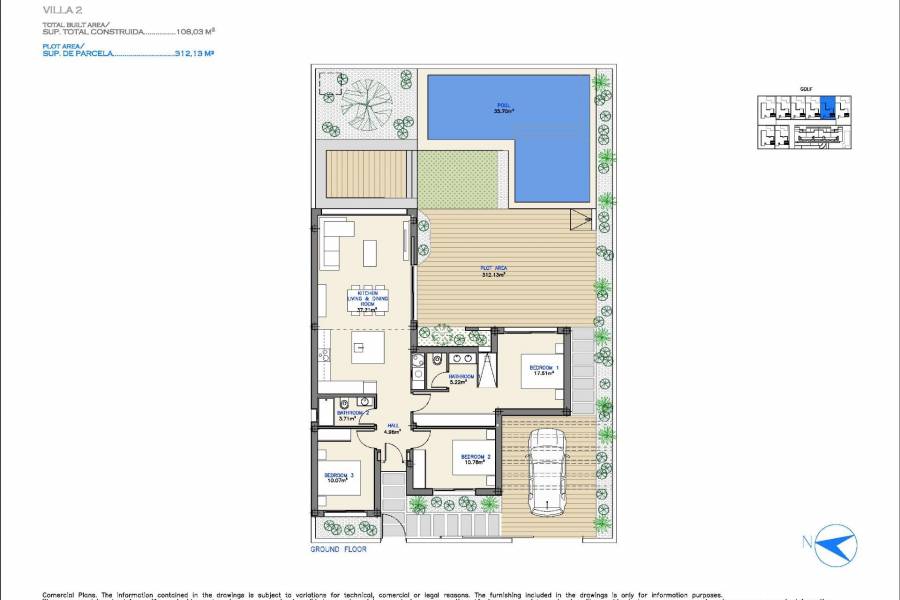 Nieuwbouw - Detached - Los Alcázares - Lomas Del Rame